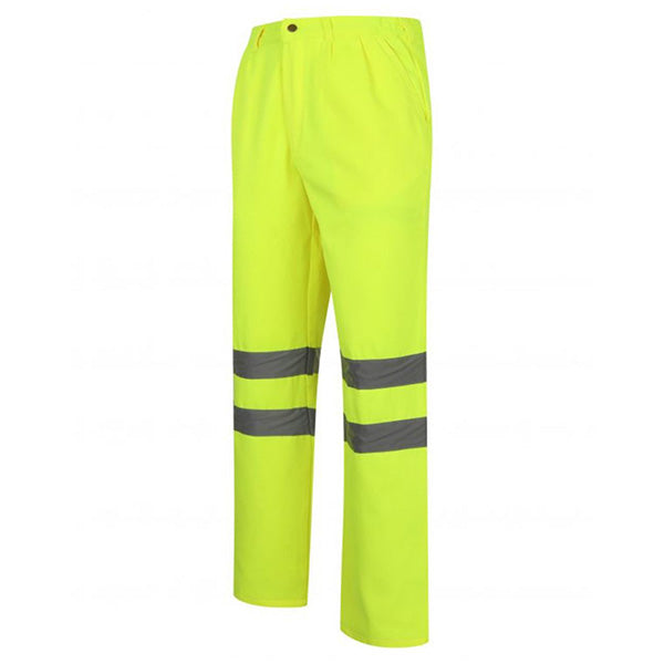 High Visibility Safety Workwear Trouser | Safety yellow